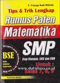 Image of Rumus Paten Matematika SMP