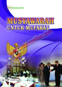 Image of MUSYAWARAH UNTUK MUFAKAT