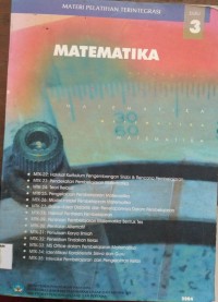 Image of Materi Pelatihan Terintegritas : Matematika 3