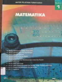 Image of Materi Pelatihan Terintegritas  Matematika 1